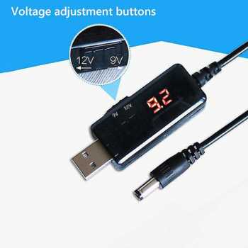 ALYA Kabel Booster USB Dual Voltage LED 9/12 V 1M - A-9-12