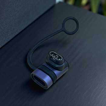 Gambar produk HUXUAN Charger Magnetik Adapter USB Type C for Garmin Fernix 7 6S 90 Degree Head - HX12