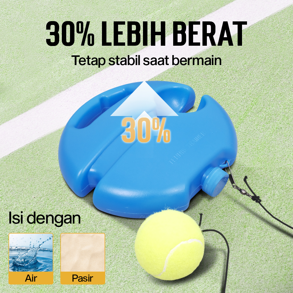 Januel Alat Bantu Olahraga Tennis String Rebound With Ball - Jn53 Gambar produk Januel Alat Bantu Olahraga Tennis String Rebound With Ball - Jn53