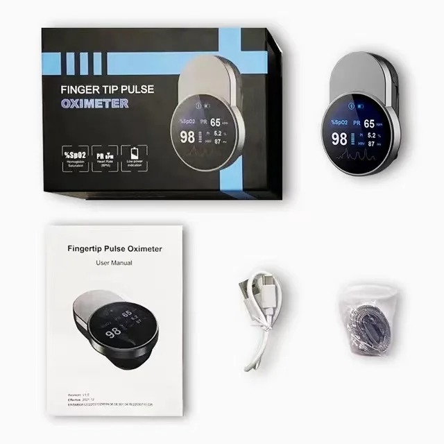 Gambar produk Yonke Fingertip Pulse Oximeter Alat Ukur Saturasi Oksigen Darah LED - YK-67B1
