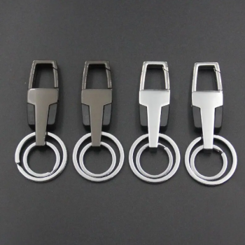 Gambar produk SINNYA Gantungan Kunci Karabiner Keychain KeyRing Quickdraw Zinc Alloy - SN-28
