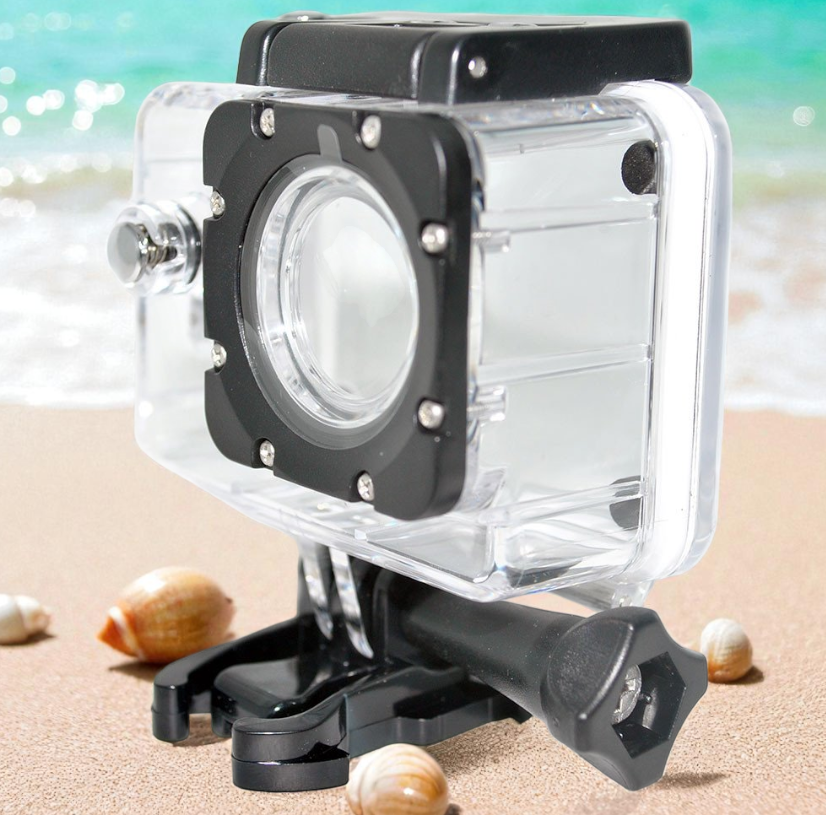 Gambar produk Underwater Case IPX68 40m SJCAM SJ4000 EKEN H9 Button Top - 3C