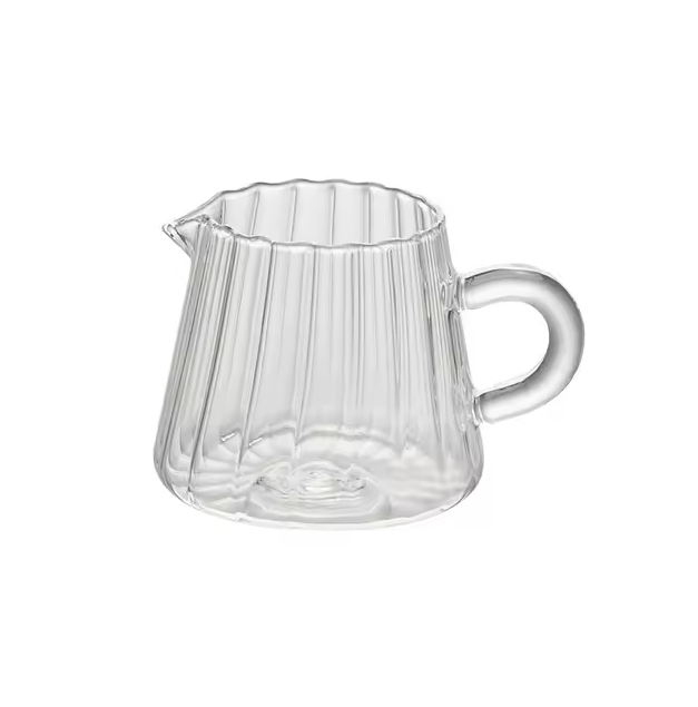 Gambar produk YWDL Teko Teh Pitcher Coffee Milk Jug Borosilicate Glass 160ml - YD6