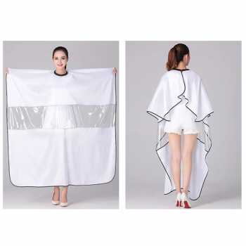 Gambar produk KAPHA Jubah Apron Potong Rambut Transparan Anti Static 1.8x1.4M - K096