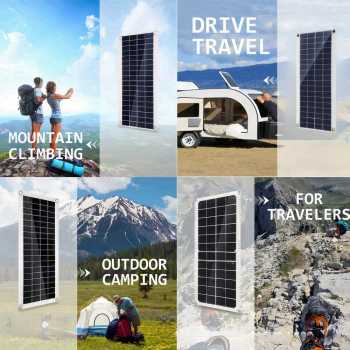 Gambar produk SOLA Solar Panel Polycrystalline Modul DIY Power Bank 18V 10W - SL18V