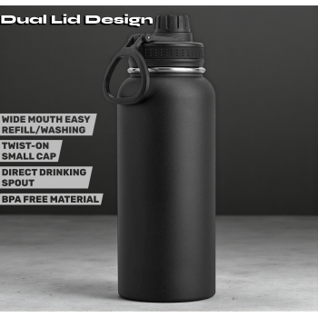 LVL Botol Minum Termos Stainless Steel 304 960ml - LVL-96