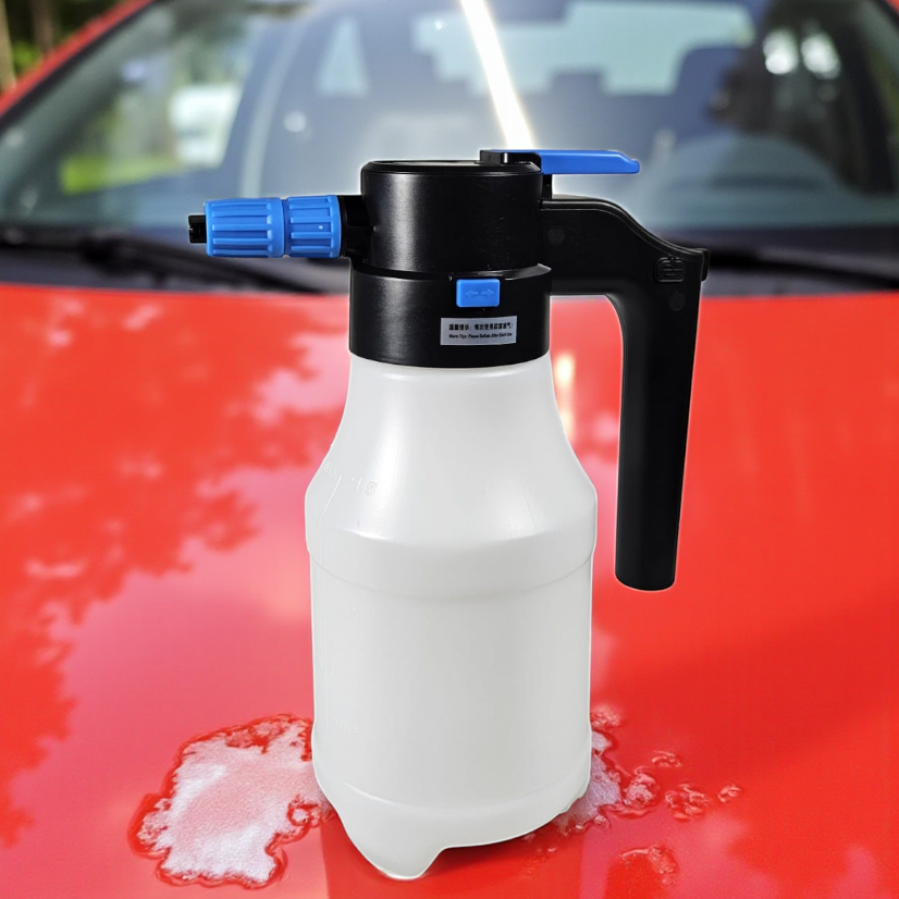 PCMOS Semprotan Air Busa Cuci Mobil Electric Car Wash Foam Spray 1.5L - P15 Gambar produk PCMOS Semprotan Air Busa Cuci Mobil Electric Car Wash Foam Spray 1.5L - P15