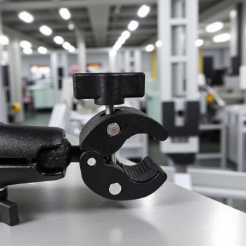 PINGWEN Clamp Bracket Dual Head Handlebar Selfie Stick Holder - PG23 Gambar produk PINGWEN Clamp Bracket Dual Head Handlebar Selfie Stick Holder - PG23