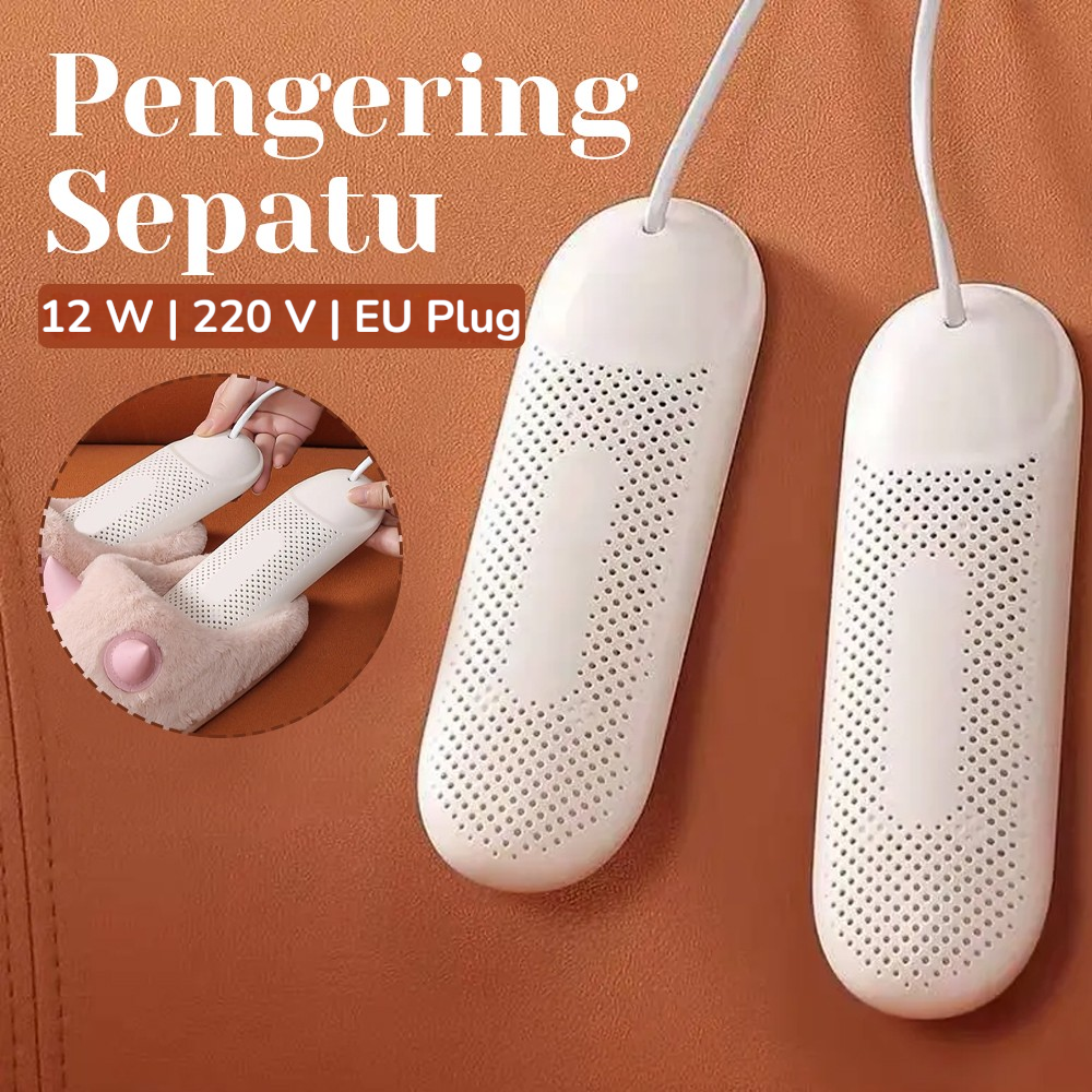 Gambar produk Kesoto Pengering Sepatu Elektrik Shoe Dryer Portable 12W 220V EU Plug - BZ-HXQ2