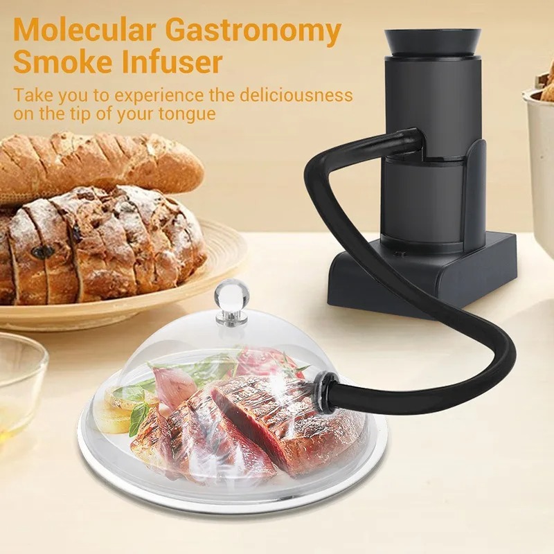 Gambar produk BORUiT Pembuat Asap Smoking Gun Infuser Cuisine Cold Smoke Generator - SK303