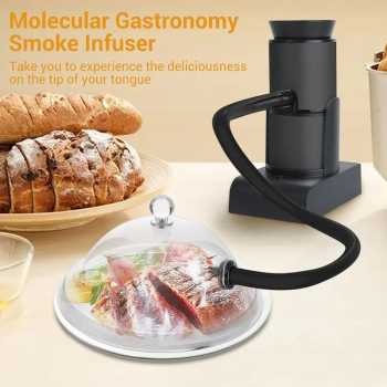 Gambar produk BORUiT Pembuat Asap Smoking Gun Infuser Cuisine Cold Smoke Generator - SK303
