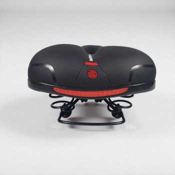 Gambar produk TaffSPORT Sadel Sepeda Mountain Bike Saddle Leather Spring - SX223-06