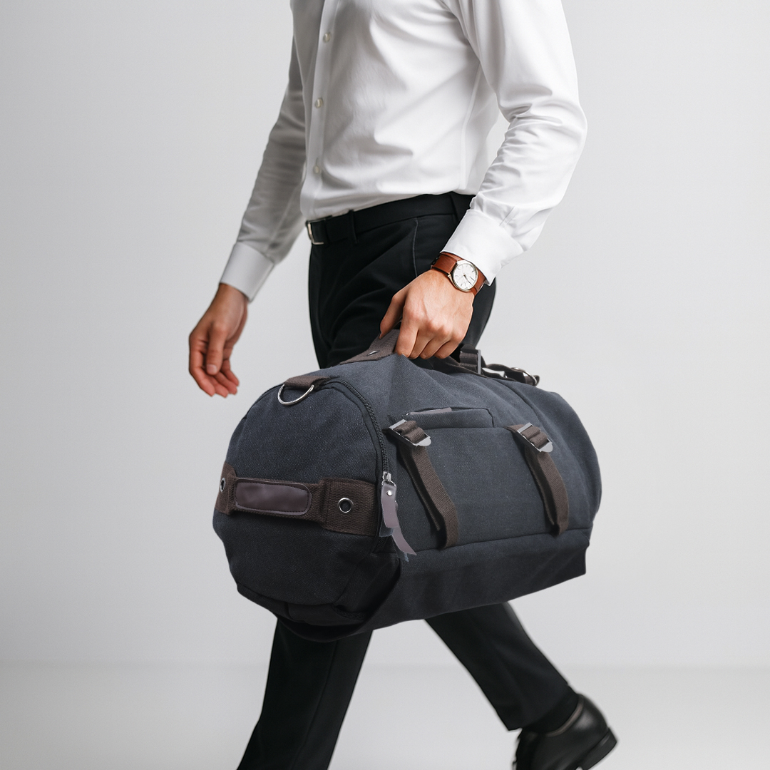 Gambar produk Free Knight Tas Ransel Selempang Barrel Travel Mountaineering Canvas - M0005