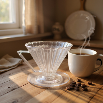 Gambar produk iMellow V60 Coffee Dripper Alat Seduh Kopi Manual Resin 1-2 Cup - INU86