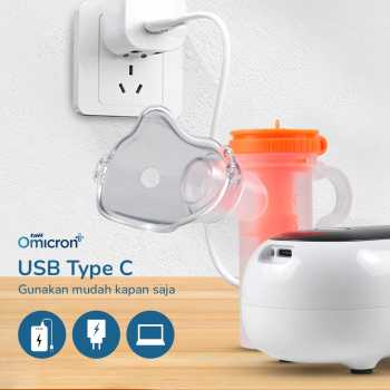Gambar produk TaffOmicron Alat Terapi Pernapasan Compressor Nebulizer Inhaler - SZ5