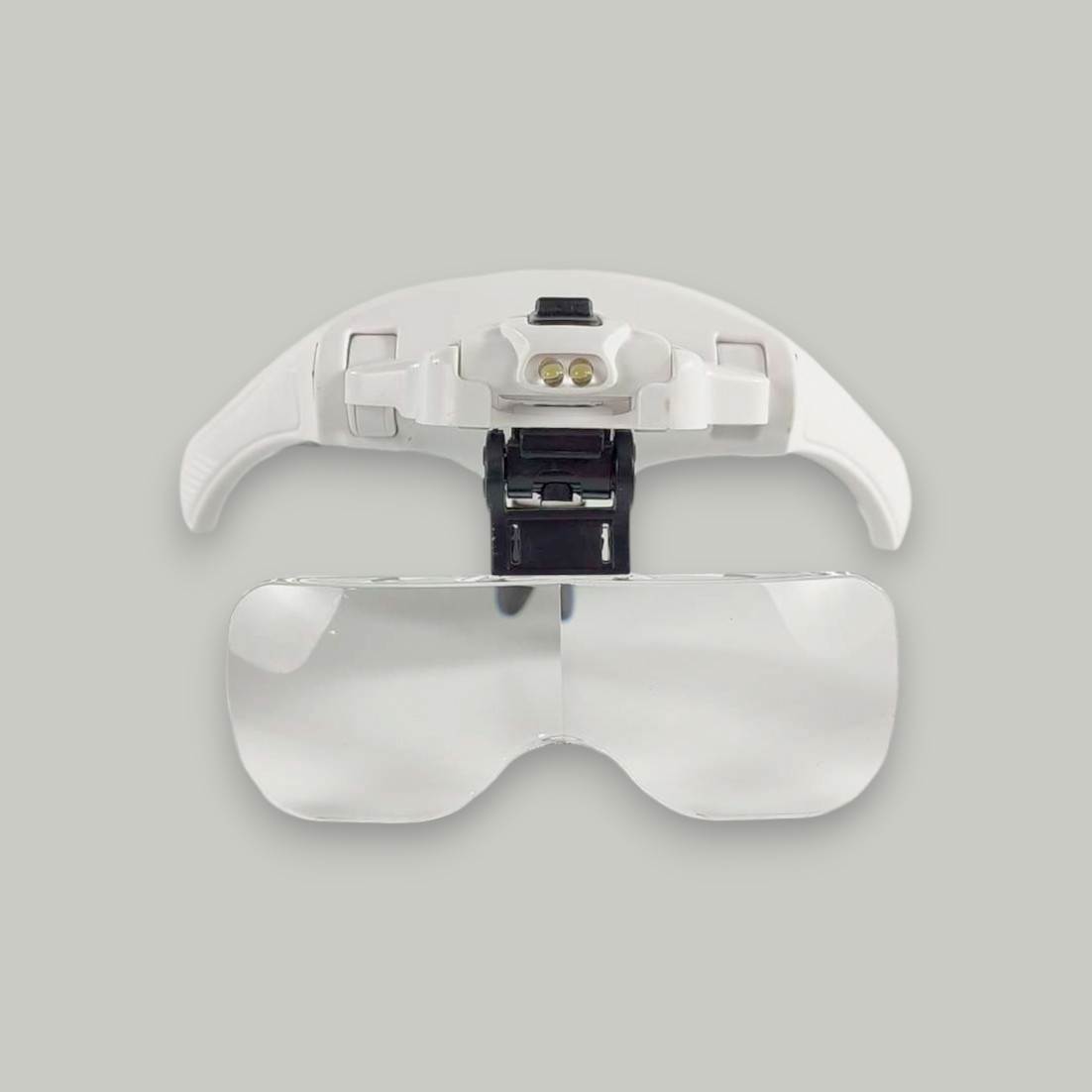 Gambar produk Kaca Pembesar Kacamata Reparasi Jam Magnifier with 2 LED 5 Lens 3.5X - 9892B2