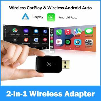 Gambar produk WEISHI Wireless CarPlay Adapter USB Dongle Android Auto Bluetooth 5.0 - OT100