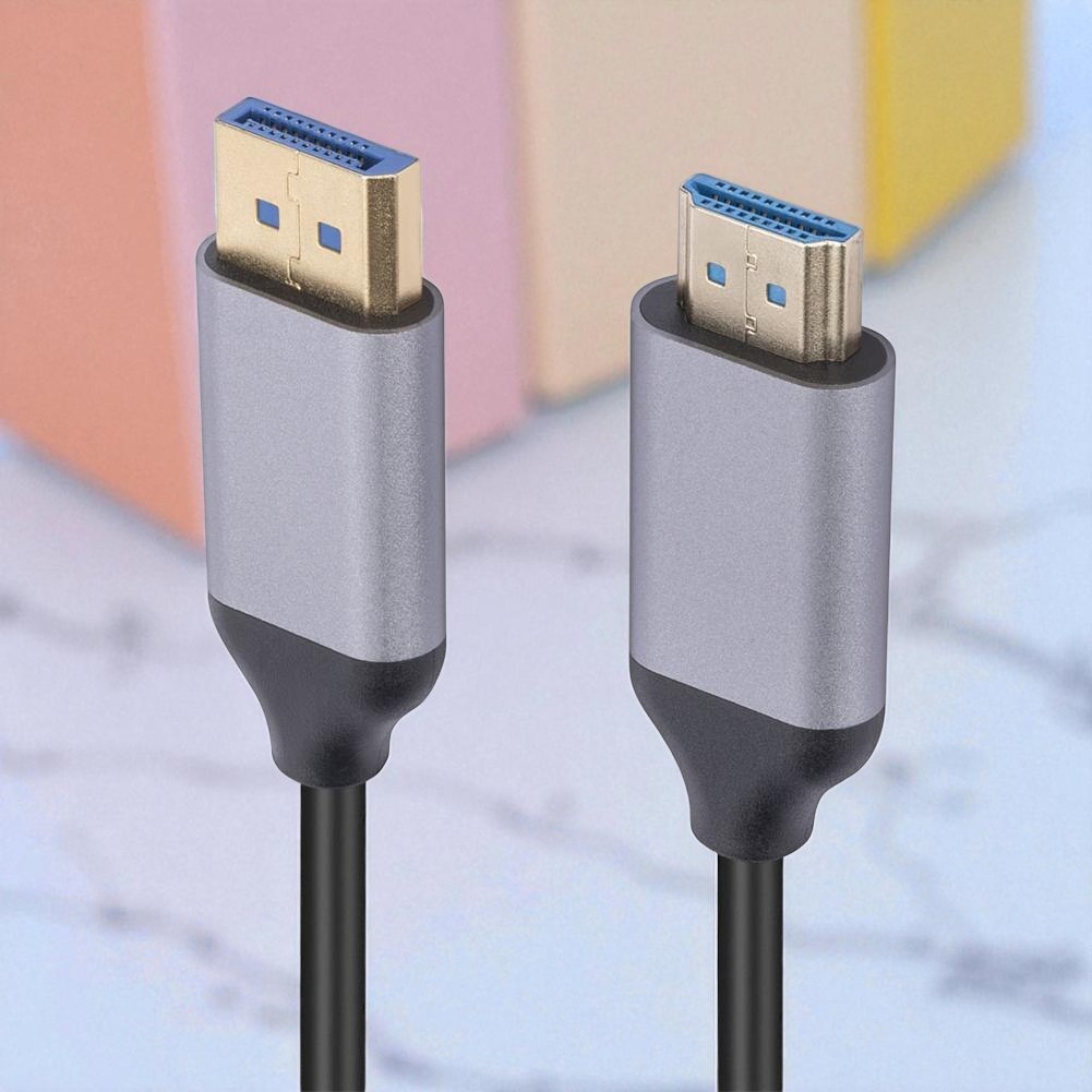 Gambar produk PC Kabel Display Port to HDMI 4K 3840x2160 60Hz 1.8M - DP17