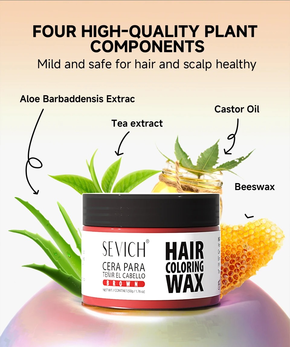 Gambar produk SEVICH Cat Rambut Temporer Temporary Color Wax Dye Hair Coloring 120g - SV89