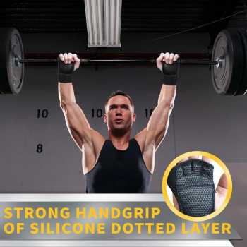Gambar produk Lingfeng Sarung Tangan Olahraga Weightlifting Training Sport Gloves L - INU165