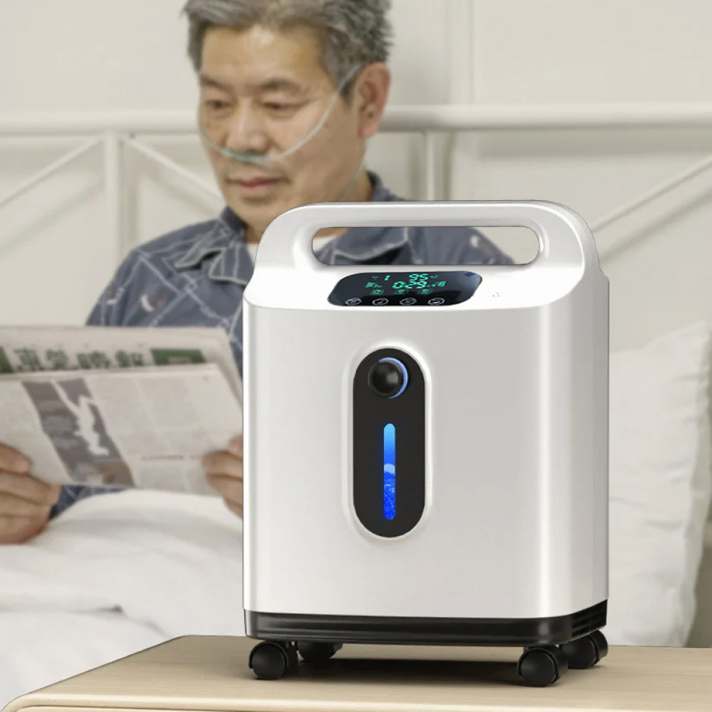 DGF Konsentrator Oksigen Portable Oxygen Concentrator 9L - DF-011-2L Gambar produk DGF Konsentrator Oksigen Portable Oxygen Concentrator 9L - DF-011-2L
