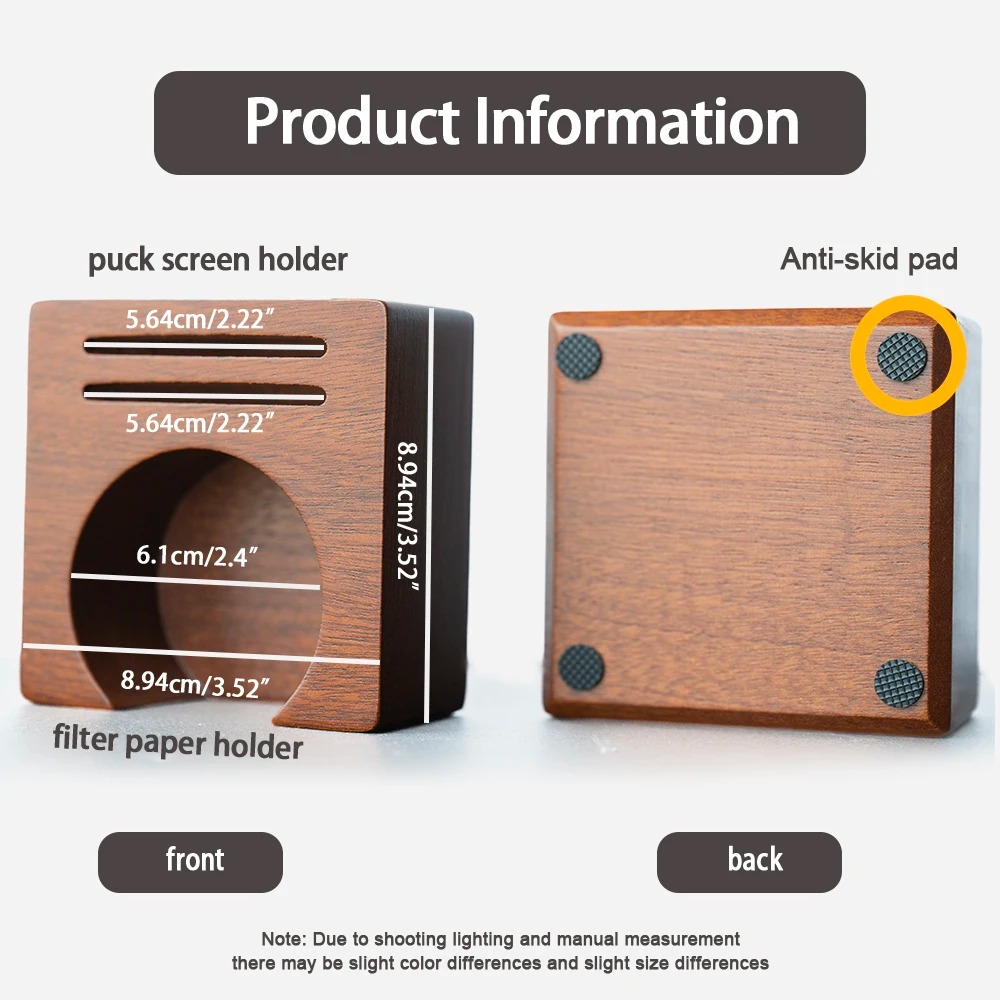 Gambar produk ASPY Tempat Penyimpanan 2in1 Paper Filter Puck Screen Espresso Storage - A-52