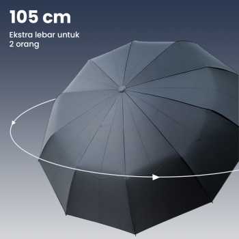Gambar produk Rainscape Payung Lipat Buka Tutup Otomatis Anti UV 10 Bone 105cm - ZD001