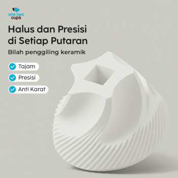Gambar produk One Two Cups Alat Penggiling Kopi Manual Coffee Grinder Adjustable - OTC48