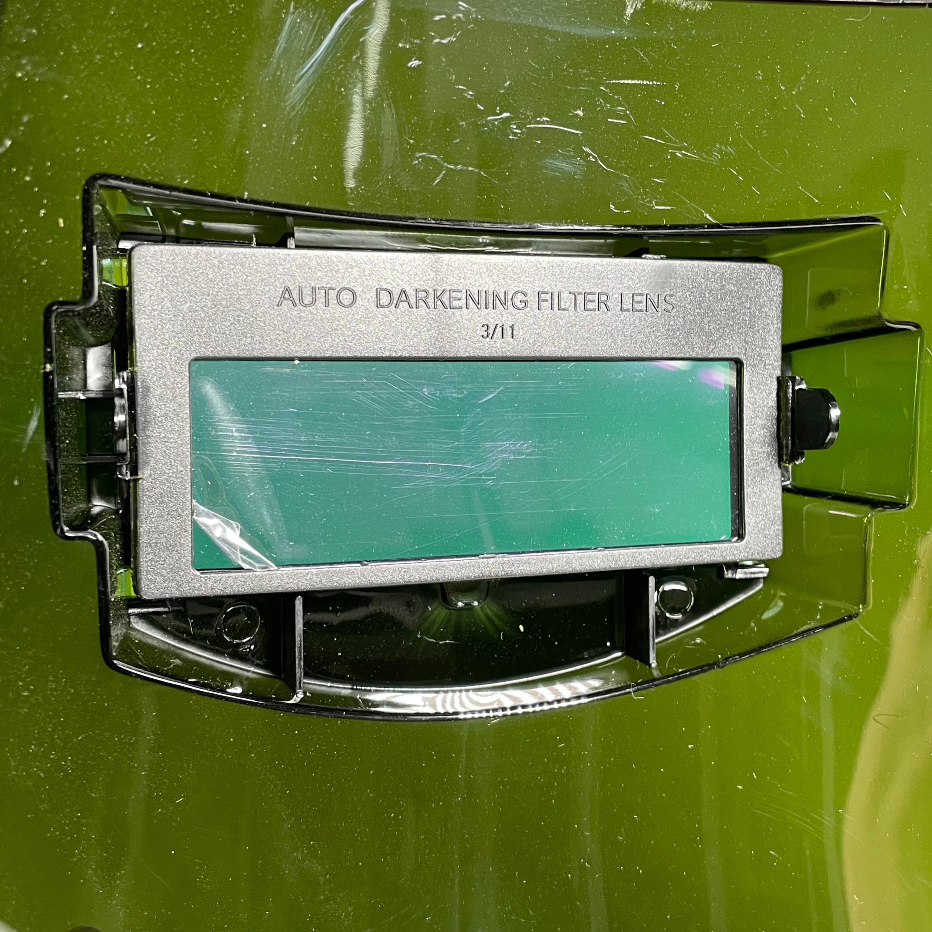 Gambar produk iRepairIt Helm Las Auto Dimming with Red Lens Transparent Welding Mask - IRI55T