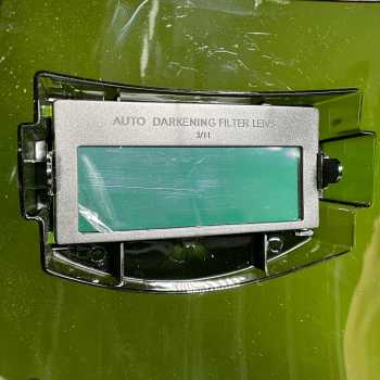 Gambar produk iRepairIt Helm Las Auto Dimming with Red Lens Transparent Welding Mask - IRI55T