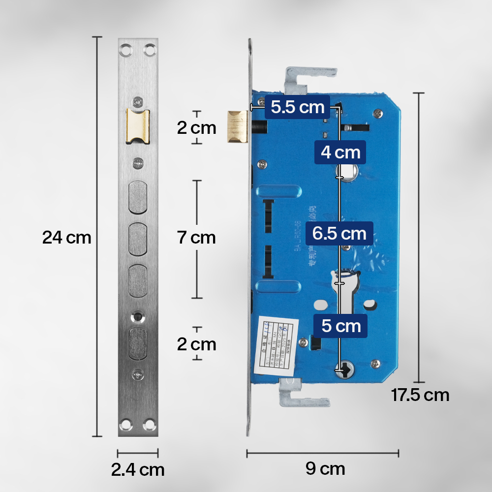 Benzi Smart Door Lock Fingerprint Password Card Cryptography - B21 Gambar produk Benzi Smart Door Lock Fingerprint Password Card Cryptography - B21