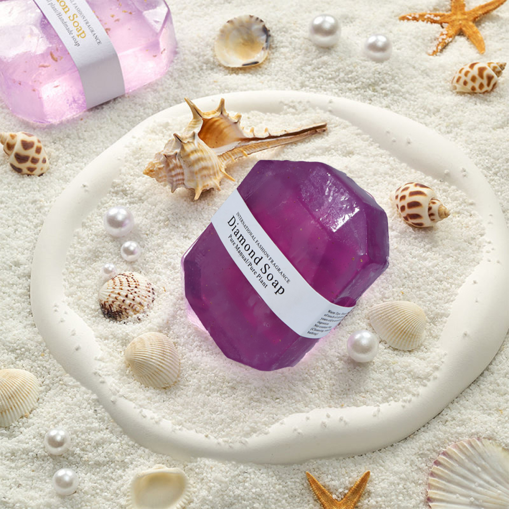 Gambar produk Biutte.co Sabun Mandi Lavender Diamond Soap 90gr Lavender - WB903