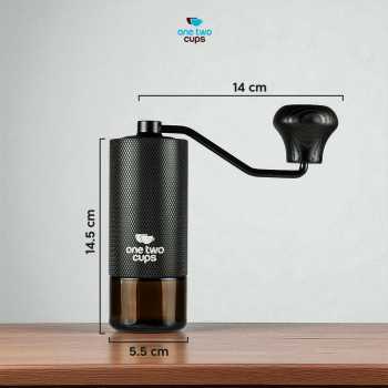 Gambar produk One Two Cups Alat Penggiling Kopi Manual Coffee Grinder Adjustable - KF-15