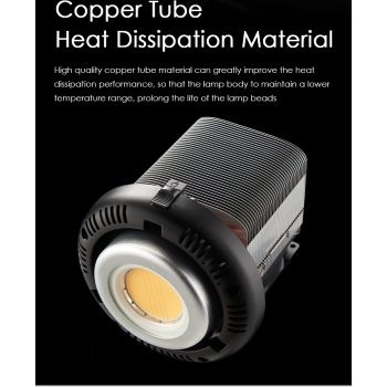 Gambar produk Tolifo Lampu Video LED Bi-Color COB Video Light 215W 6500K - X-220B Pro