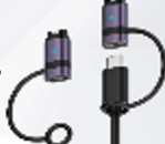 Gambar produk HUXUAN Charger Magnetik Adapter USB Type C for Garmin Fernix 7 6S Straight Head - HX12