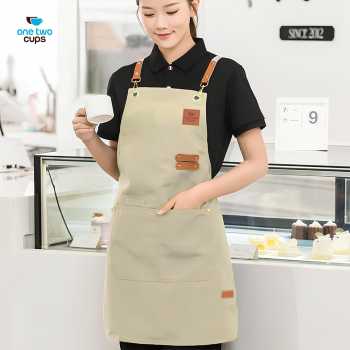 Gambar produk One Two Cups Celemek Masak Apron Anti Air dengan Kantong - SP01