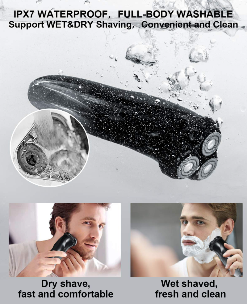 Gambar produk ENCHEN Alat Cukur Elektrik Electric Shaver LED Display IPX7 5W - EN23