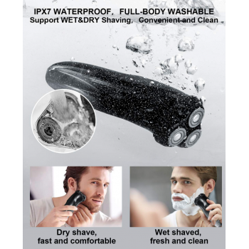 Gambar produk ENCHEN Alat Cukur Elektrik Electric Shaver LED Display IPX7 5W - EN23