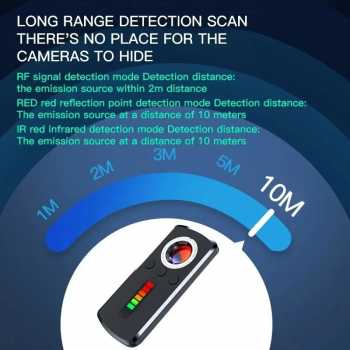 Gambar produk COMEDER Alat Deteksi Kamera Tersembunyi Anti Spy RF Signal Detection - CM-92
