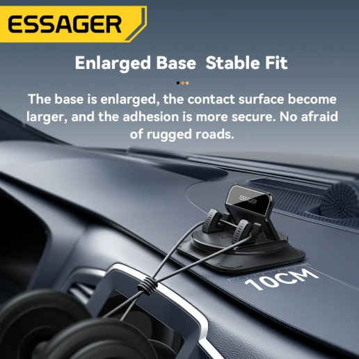 Gambar produk ESSAGER Dashboard Phone Holder For Car Anti Slip 360 Rotation - ES-ZJ39