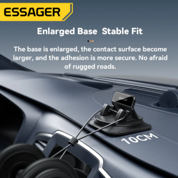 Gambar produk ESSAGER Dashboard Phone Holder For Car Anti Slip 360 Rotation - ES-ZJ39