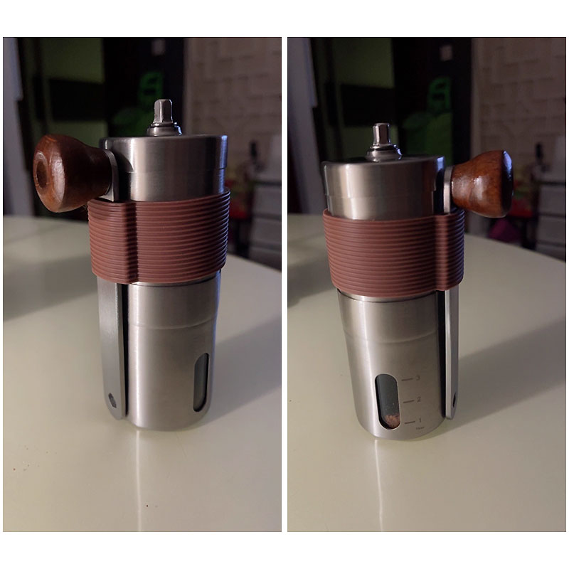Gambar produk FMA Alat Penggiling Kopi Manual Hand Coffee Grinder Ceramic Burr - FM-CBR