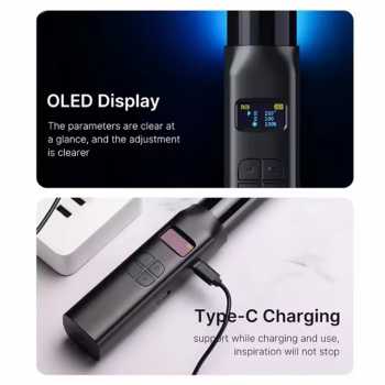 Gambar produk Ulanzi Lampu Fill Light Stick RGBW OLED Display Portable 2000mAh 4.8W - VL119