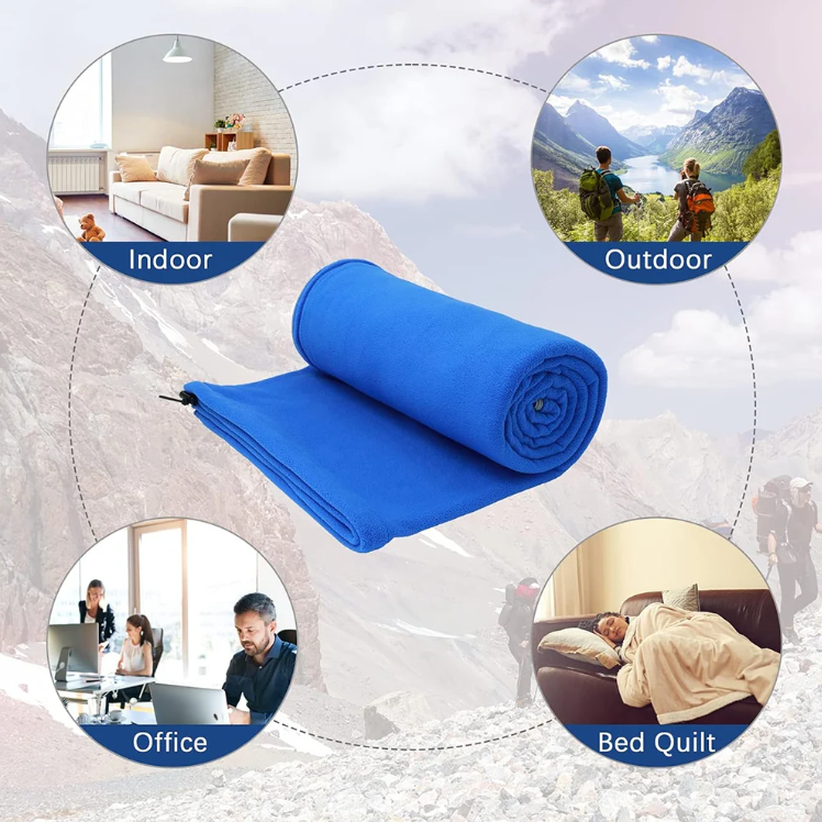 Gambar produk MOHERE Kasur Lipat Portable Camping Liner Sleeping Bag Fleece Outdoor - MH1
