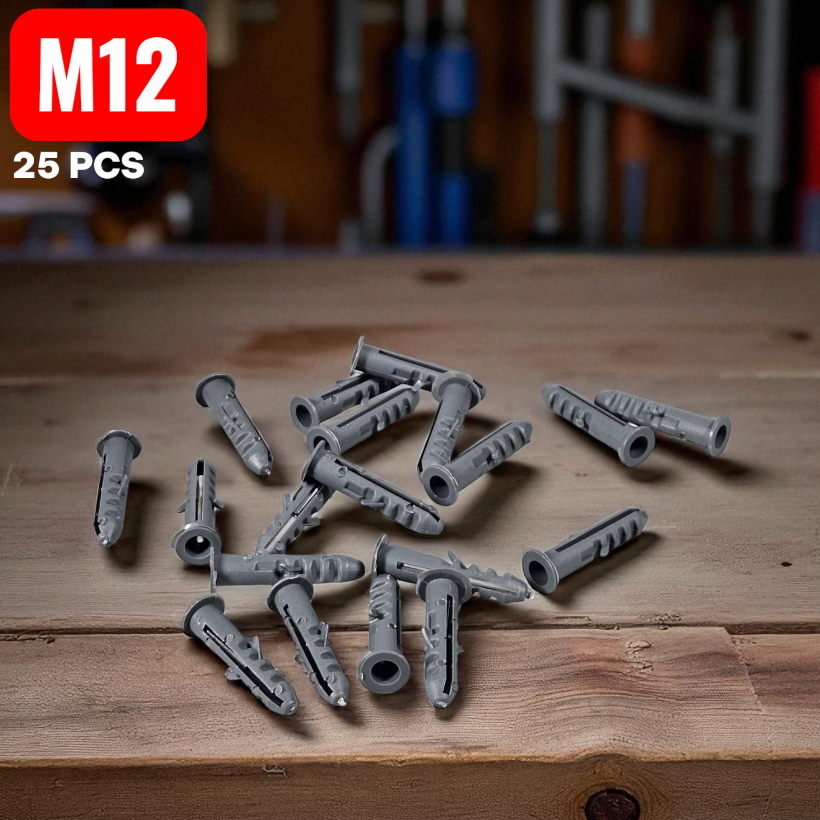 Gambar produk Taffware Expansion Screw Fischer Pipe Nylon Wall Anchors Tub Packed M12