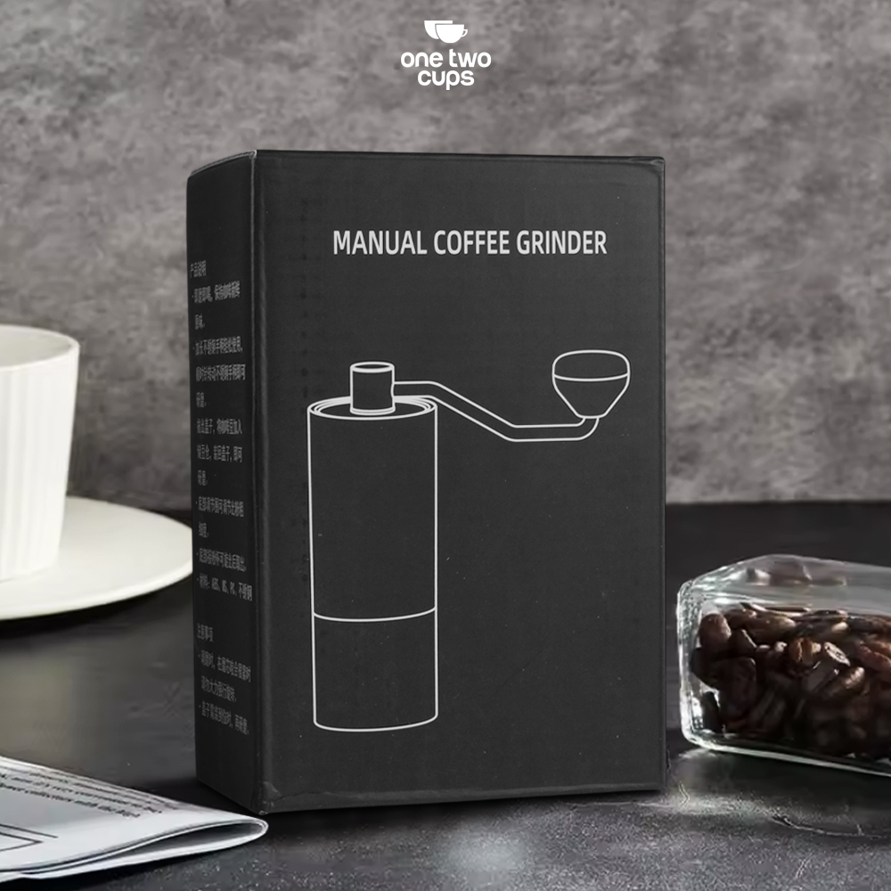 Gambar produk One Two Cups Alat Penggiling Kopi Manual Coffee Grinder Adjustable - BN50