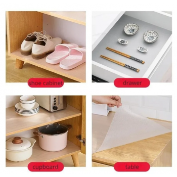 Gambar produk LIONEL Alas Laci Lemari Waterproof Cupboard Mat Shelf Liner 45x150cm - LI1