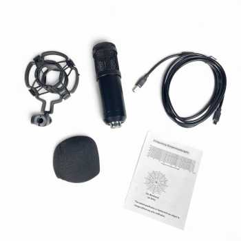 Gambar produk TECHBLAZE Mikrofon Kondenser Type C Condenser Microphone with Holder - BM800