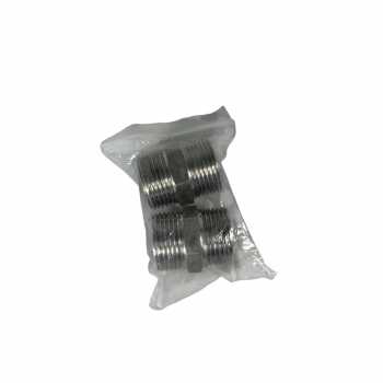 Gambar produk SHILECTI Sambungan Pipa Air Male Hex Nipple Pipe Connector 2 PCS 1 Inch - SC138