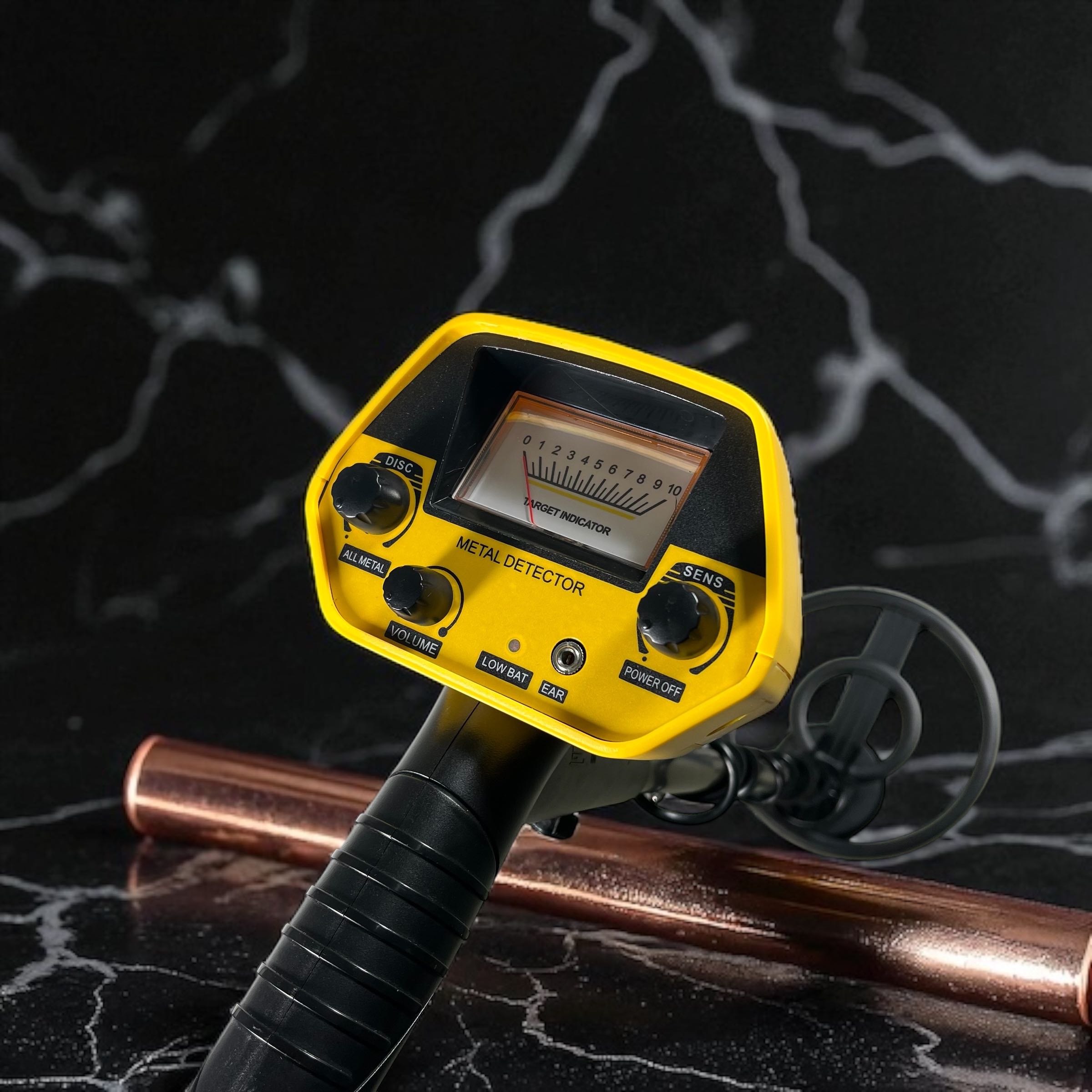 Gambar produk TECLUNG Pendeteksi Logam Metal Detector Waterproof Adjustable 3 Mode - GTX5030G